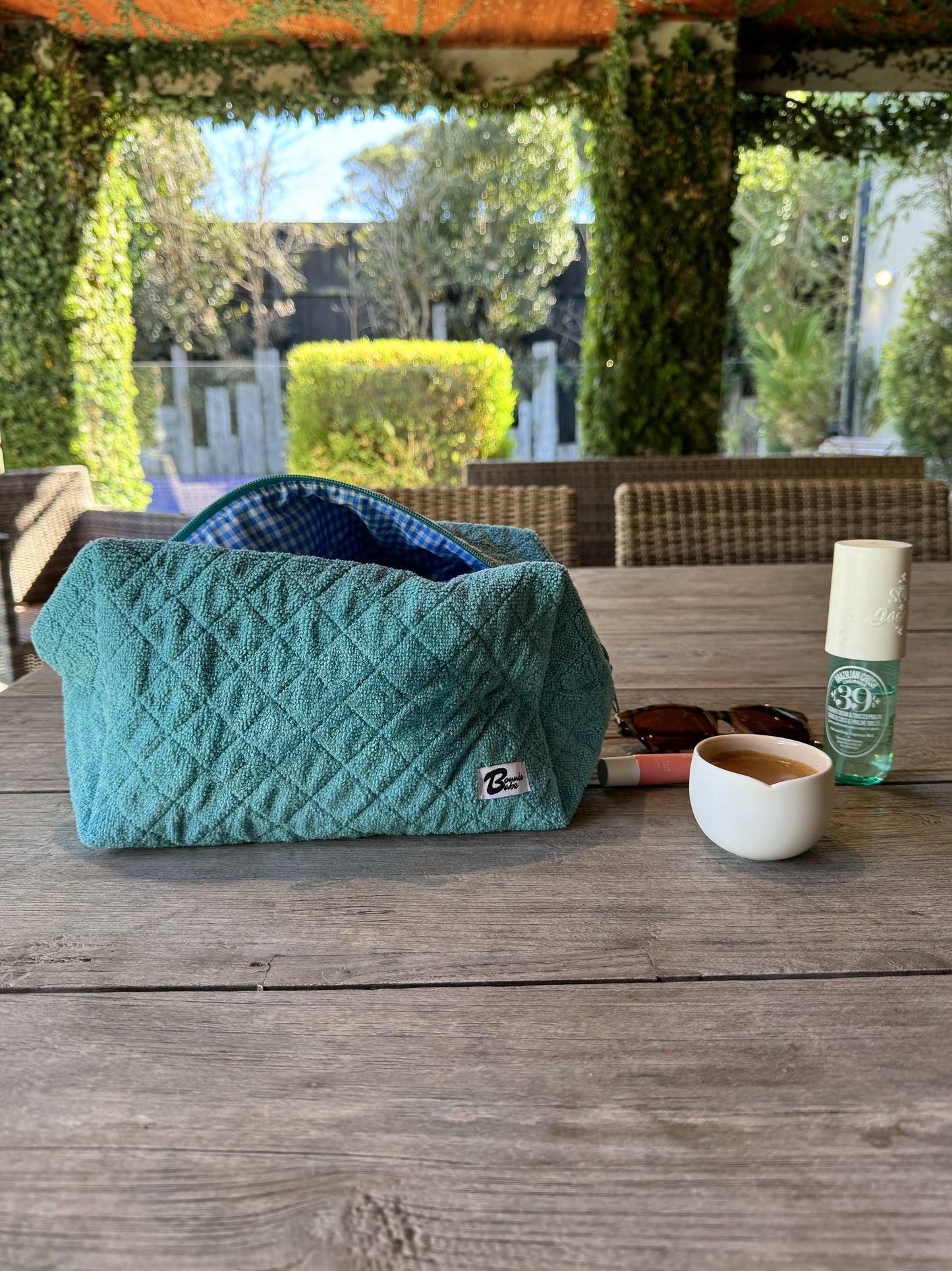 Taylor Teal Pouch