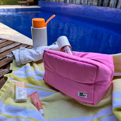 Bonnie Pink Puffer Pouch